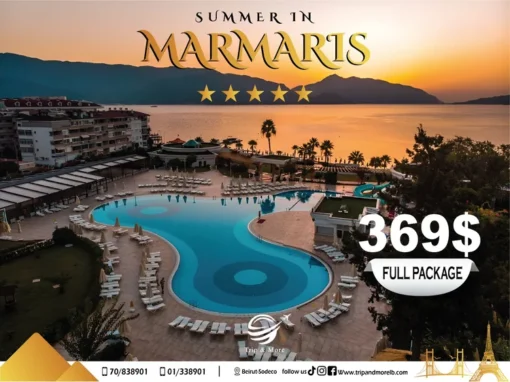Escape to Marmaris for ONLY 369$ travel agency in lebanon